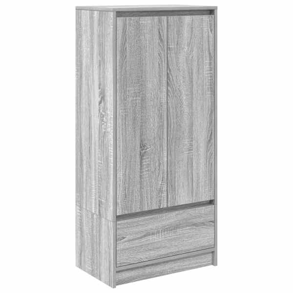 vidaXL kapp sahtliga, hall sonoma tamm 55,5x34x119,5 cm, tehispuit