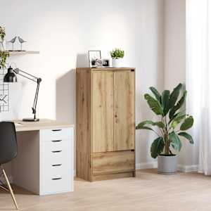 Omarica z predalom artisan hrast 55,5x34x119,5cm inženirski les