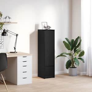 Vysoká deska Black Oak 29,5x34x119,5 cm Dřevěné konstrukce - obrázek 1