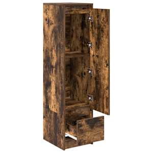 Vysoká deska Kouřový dub 29,5x34x119,5 cm Dřevěná konstrukce - obrázek 5