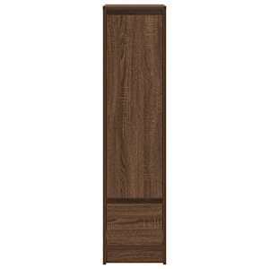 Vysoká deska hnědý dub 29,5x34x119,5 cm Dřevěná konstrukce - obrázek 6
