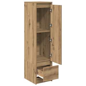 Vysoká deska Řemeslnický dub 29,5x34x119,5cm Dřevěná konstrukce - obrázek 5