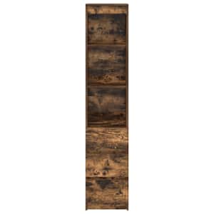 Vysoká deska Smoked Oak 37,5x35x180 cm Dřevěná konstrukce - obrázek 6