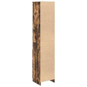 Vysoká deska Smoked Oak 37,5x35x180 cm Dřevěná konstrukce - obrázek 8