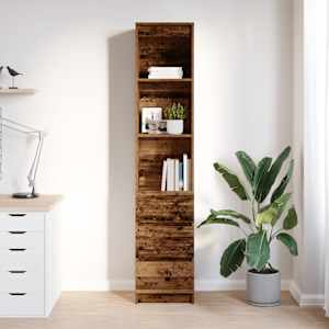 Vysoká deska Old Wood 37,5x35x180 cm Dřevěná konstrukce - obrázek 3