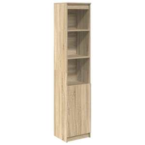 Vysoká deska Sonoma Dub 37,5x35x180 cm Dřevěná konstrukce - obrázek 2