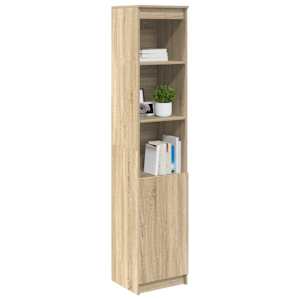 Vysoká deska Sonoma Dub 37,5x35x180 cm Dřevěná konstrukce - obrázek 4