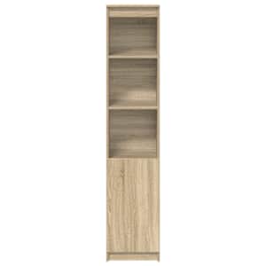 Vysoká deska Sonoma Dub 37,5x35x180 cm Dřevěná konstrukce - obrázek 5