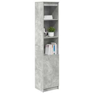 Highboard Concrete Grey 37,5x35x180 cm Dřevěná konstrukce - obrázek 4