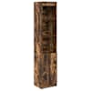 vidaXL Highboard suitsutamm 37,5x35x180 cm Engineered Wood