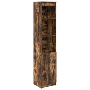 Vysoká deska Smoked Oak 37,5x35x180 cm Dřevěná konstrukce - obrázek 2