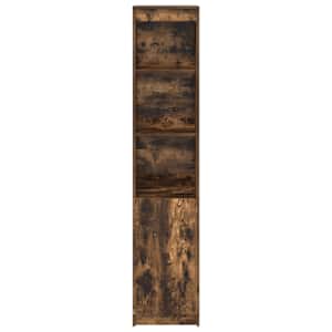 Vysoká deska Smoked Oak 37,5x35x180 cm Dřevěná konstrukce - obrázek 5