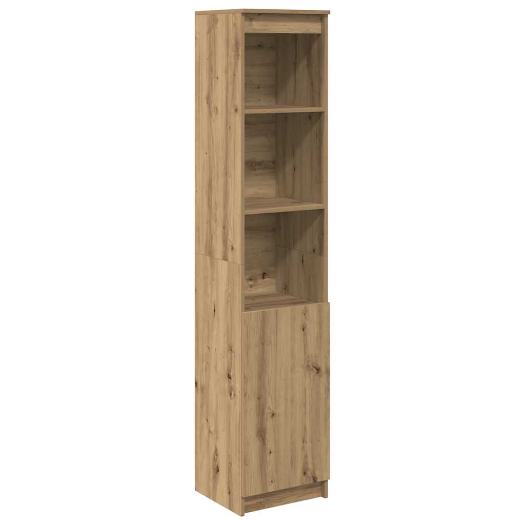 vidaXL Highboard Artisan Oak 37,5x35x180 cm Engineered Wood