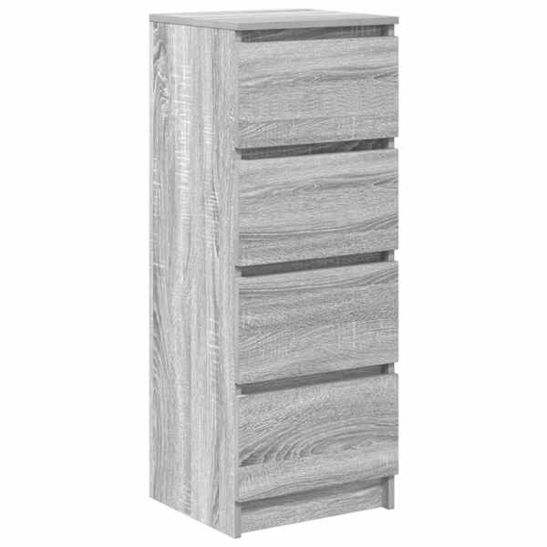 vidaXL puhvetkapp, hall Sonoma tamm, 37,5 x 35x 99 cm, tehispuit