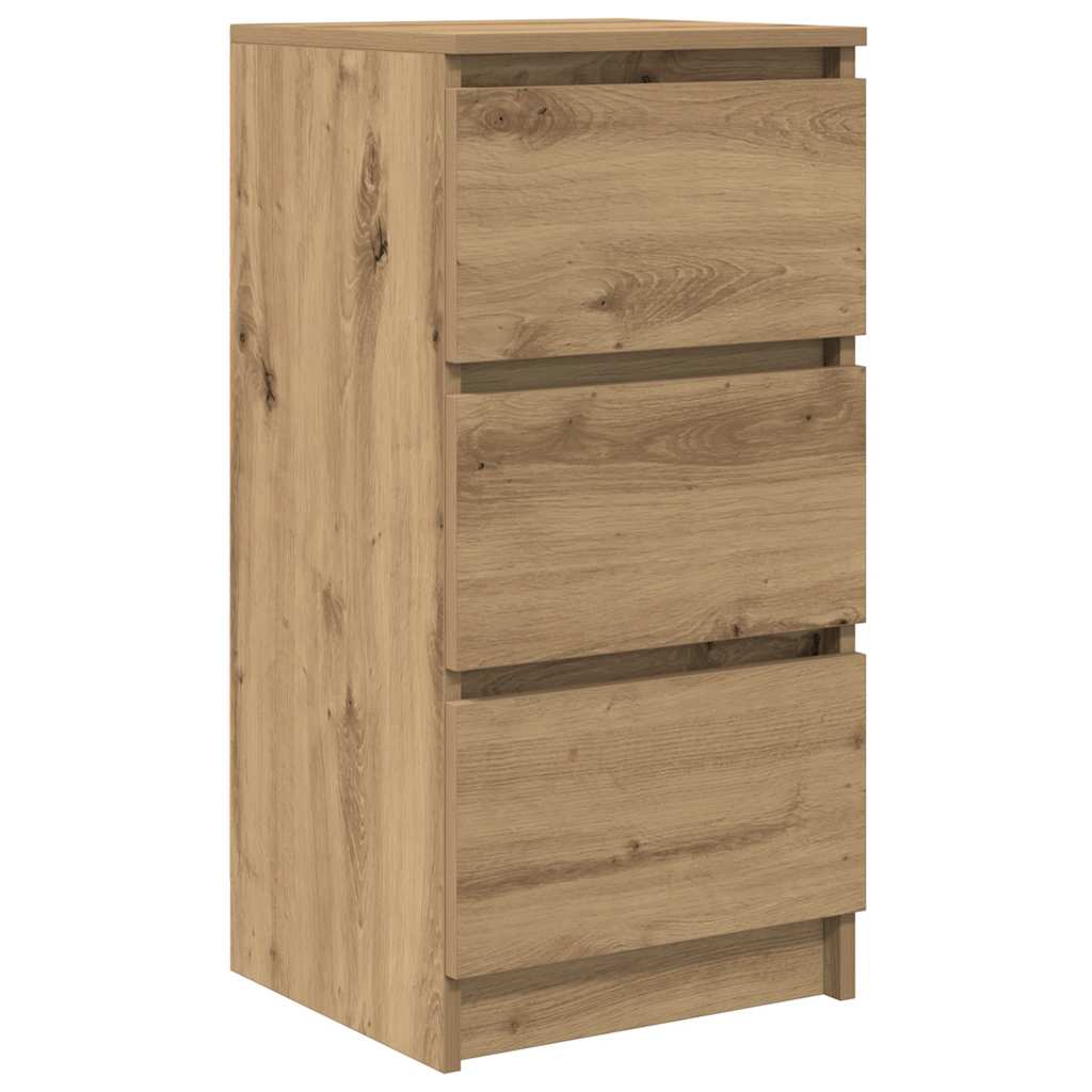 vidaXL Bufetă Stejar Artisan 37,5x35x76 cm Lemn prelucrat