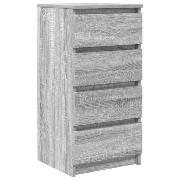 vidaXL puhvetkapp, hall Sonoma tamm, 37,5x35x76 cm, tehispuit