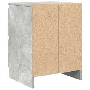 TV skříňka betonově šedá 40x35x54 cm kompozitní dřevo - obrázek 8
