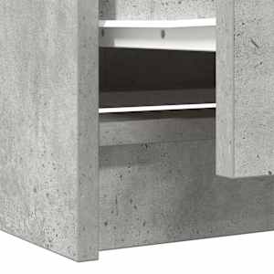 TV skříňka betonově šedá 40x35x54 cm kompozitní dřevo - obrázek 10