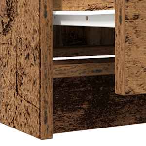 TV skříňka old wood 40x35x54 cm kompozitní dřevo - obrázek 10