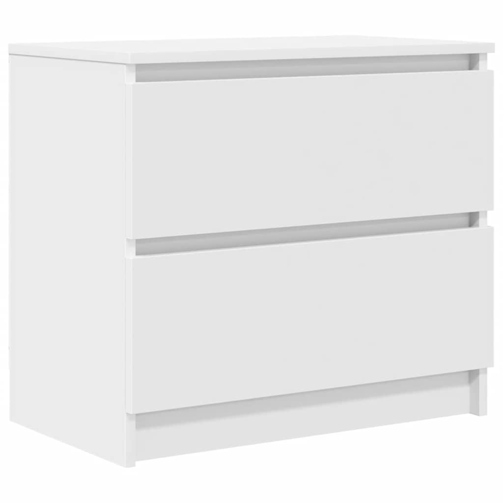vidaXL TV skříňka bílá 60x35x54 cm kompozitní dřevo