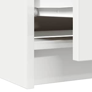 TV skříňka bílá 60x35x54 cm kompozitní dřevo - obrázek 10