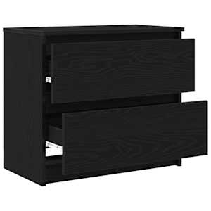 TV skříňka černá 60x35x54 cm kompozitní dřevo - obrázek 5