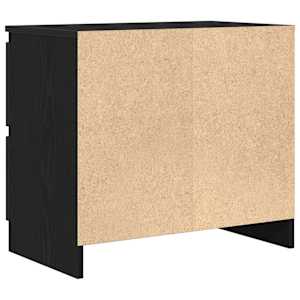 TV skříňka černá 60x35x54 cm kompozitní dřevo - obrázek 8