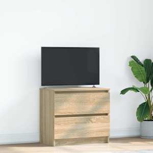 TV skříňka dub sonoma 60x35x54 cm kompozitní dřevo - obrázek 1