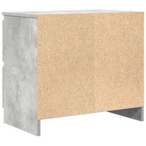 TV skříňka betonově šedá 60x35x54 cm kompozitní dřevo - obrázek 8