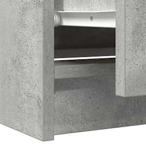 TV skříňka betonově šedá 60x35x54 cm kompozitní dřevo - obrázek 10