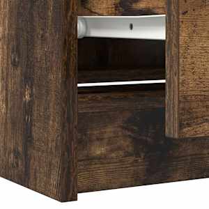 TV skříňka kouřový dub 60x35x54 cm kompozitní dřevo - obrázek 10
