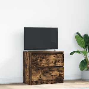 TV skříňka kouřový dub 60x35x54 cm kompozitní dřevo - obrázek 1