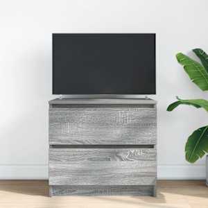 TV skříňka šedá sonoma 60x35x54 cm kompozitní dřevo - obrázek 3