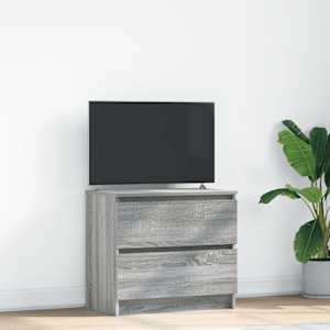 TV skříňka šedá sonoma 60x35x54 cm kompozitní dřevo - obrázek 1