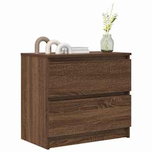 TV skříňka hnědý dub 60x35x54 cm kompozitní dřevo - obrázek 4