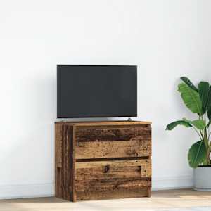 TV stolek old wood 60x35x54 cm kompozitní dřevo - obrázek 1