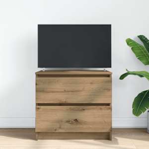 TV skříňka dub artisan 60x35x54 cm kompozitní dřevo - obrázek 3