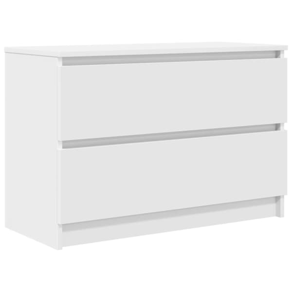 vidaXL telerikapp, valge, 80x35x54 cm, tehispuit