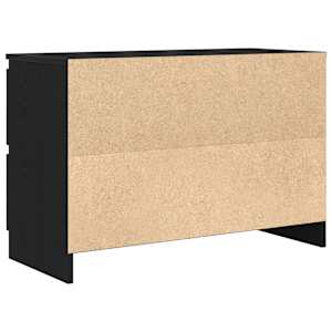 TV skříňka černá 80x35x54 cm kompozitní dřevo - obrázek 8
