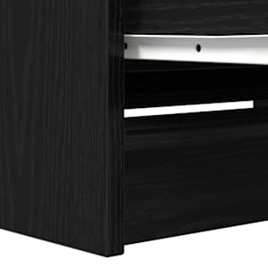 TV skříňka černá 80x35x54 cm kompozitní dřevo - obrázek 10