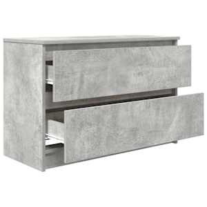 TV skříňka betonově šedá 80x35x54 cm kompozitní dřevo - obrázek 5
