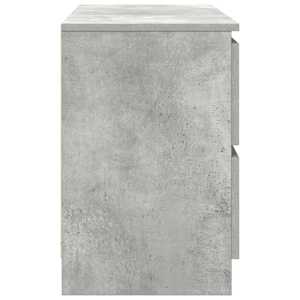 TV skříňka betonově šedá 80x35x54 cm kompozitní dřevo - obrázek 7