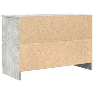 TV skříňka betonově šedá 80x35x54 cm kompozitní dřevo - obrázek 8