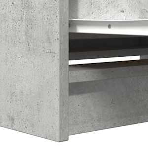 TV skříňka betonově šedá 80x35x54 cm kompozitní dřevo - obrázek 10