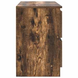 TV skříňka kouřový dub 80x35x54 cm kompozitní dřevo - obrázek 7