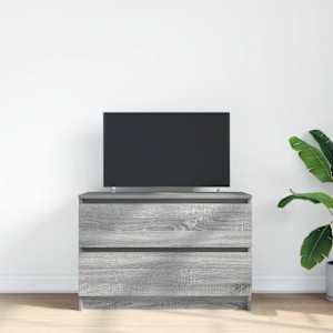TV skříňka šedá sonoma 80x35x54 cm kompozitní dřevo - obrázek 3