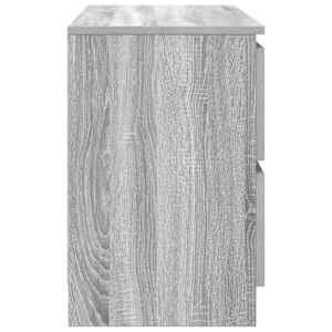 TV skříňka šedá sonoma 80x35x54 cm kompozitní dřevo - obrázek 7