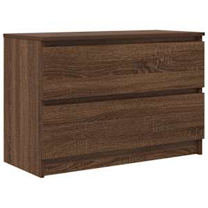 TV skříňka hnědý dub 80x35x54 cm kompozitní dřevo - obrázek 2