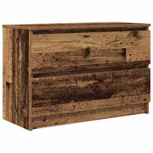 TV skříňka old wood 80x35x54 cm kompozitní dřevo - obrázek 2
