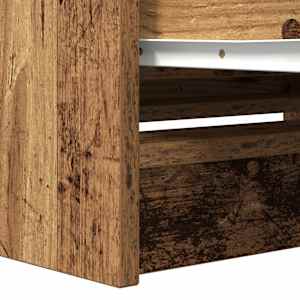 TV skříňka old wood 80x35x54 cm kompozitní dřevo - obrázek 10